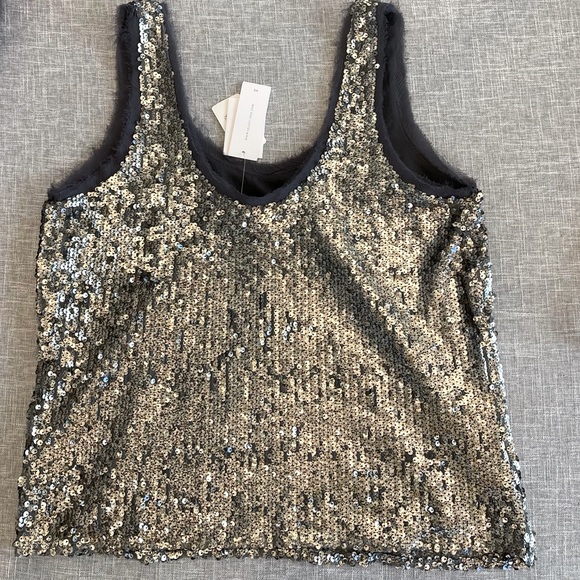 Velvet by Graham & Spencer Layla Sequin Top XS - Picture 5 of 6